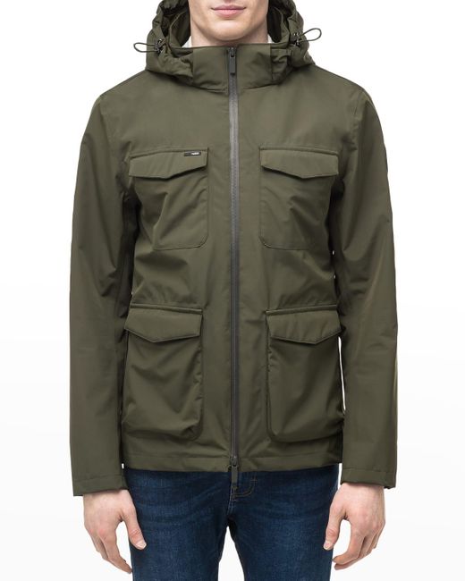 Nobis Holden Waterproof Field Jacket in Green for Men Lyst