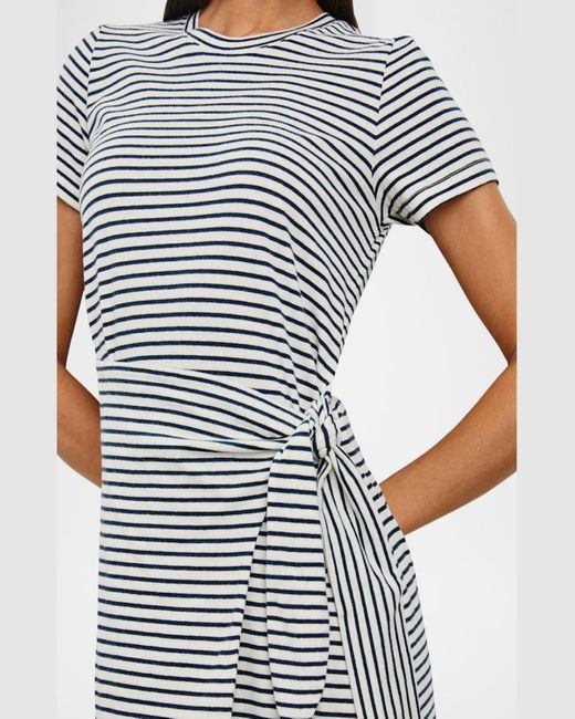 Rails Blue Edie Wrap Mini Dress