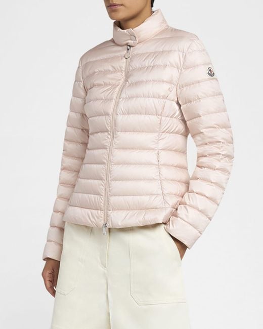 Moncler Pink Igelle Down Puffer Jacket