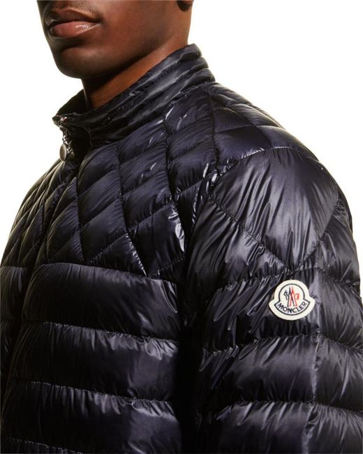 Moncler Black Benamou Short Down Jacket for men