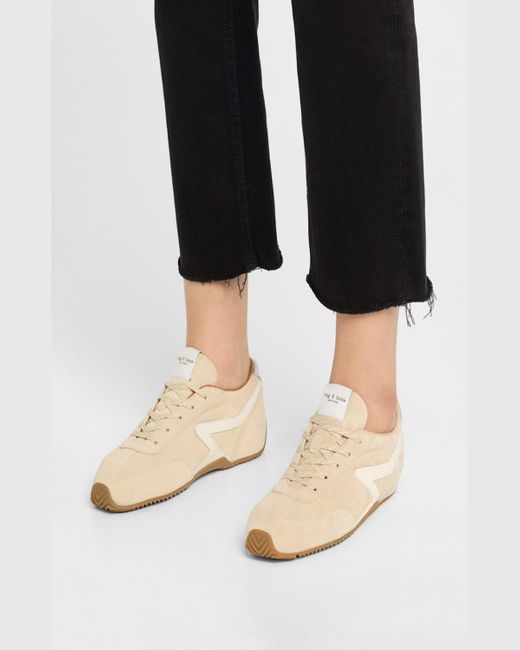 Rag & Bone Red Retro Runner Slim Ultra Sneakers