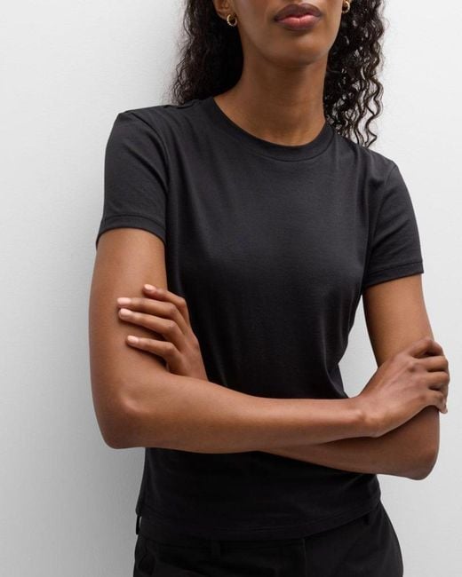 Theory Black Tiny Tee