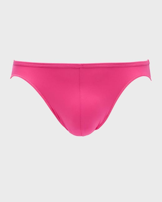 Hom Pink Plumes Micro-Briefs for men
