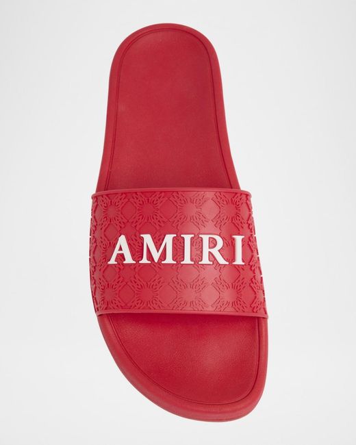Amiri Red Apos;S Ma Quad Pool Slides for men
