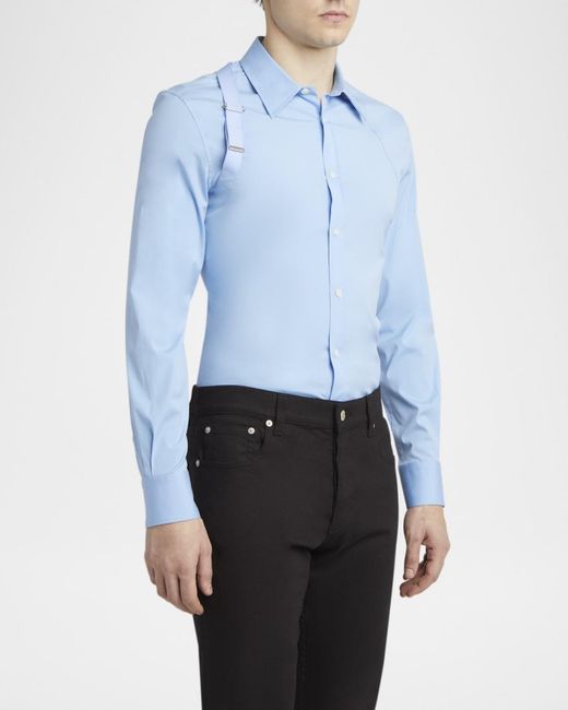 dress shirt harness S / White HARNESS SHIRT