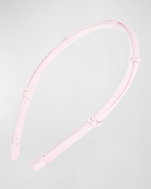 L. Erickson White Five Knot 1/4 Ultracomfort Headband