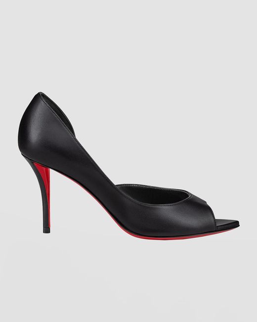 Red clearance sole pumps