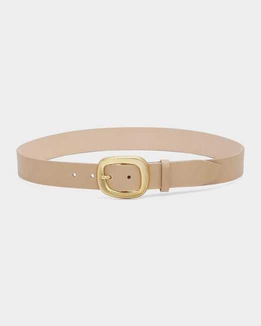 Rag & Bone Natural Thea Leather Belt