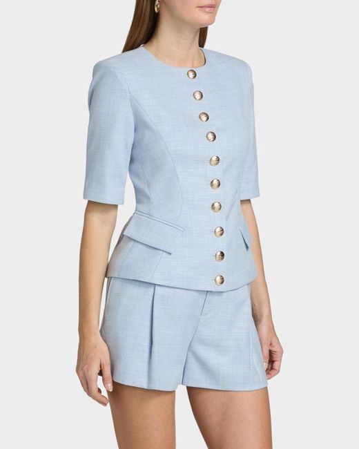 Generation Love Blue Adriana Chambray Jacket