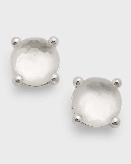 Ippolita Natural Mini Stud Earrings In Sterling Silver