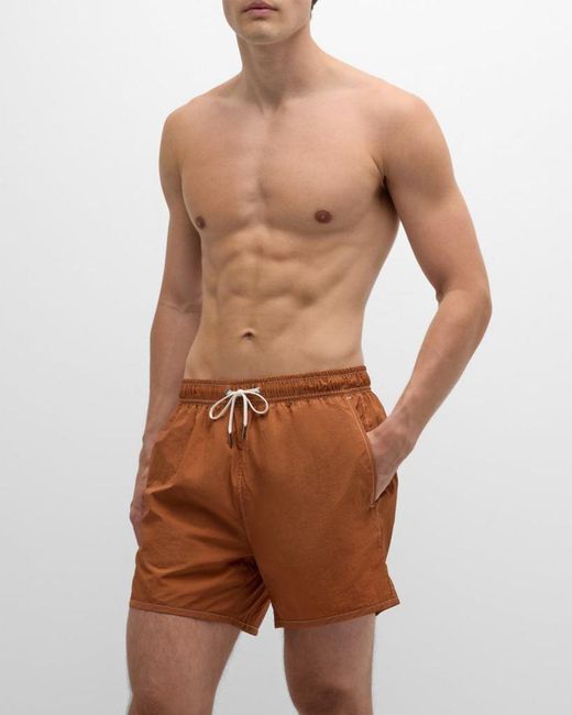 CDLP Brown Apos;S Dry Nylon Swim Trunks for men