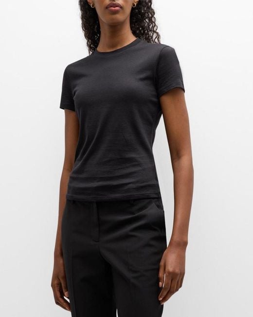 Theory Black Tiny Tee