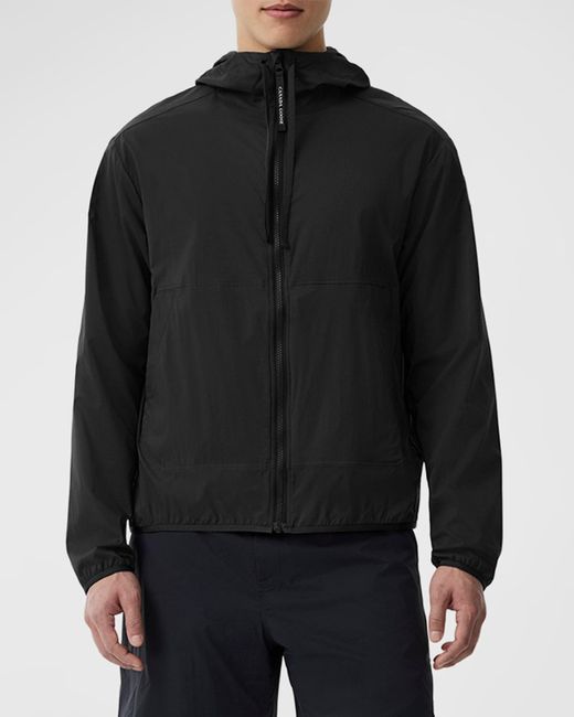 Canada Goose Black Killarney Packable Wind-Resistant Jacket for men