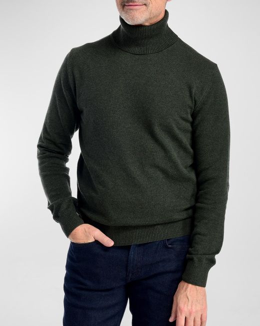 Fisher + Baker Gray Mitchell Turtleneck Sweater for men