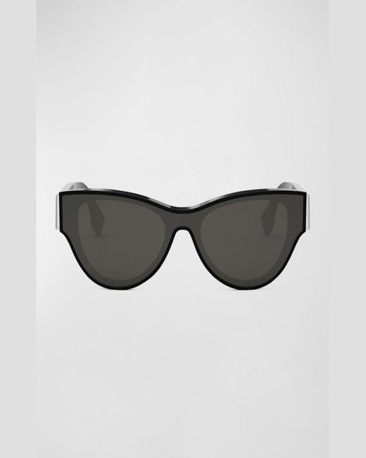 Fendi Black First Acetate Cat-Eye Sunglasses