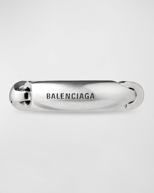 Balenciaga Metallic Solid 2.0 Ring
