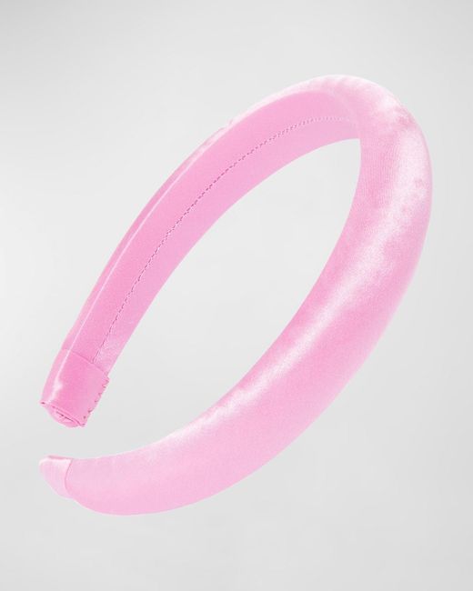 L. Erickson Pink Floral Padded Headband