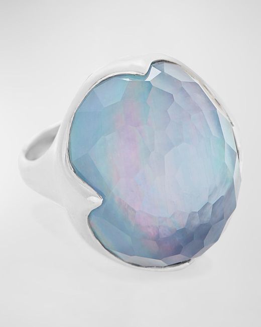Ippolita Blue Prince Ring In Sterling Silver