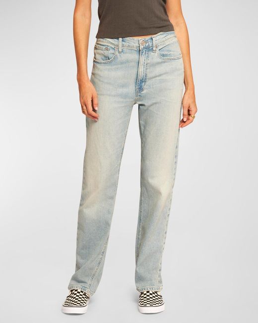 Current/Elliott Multicolor The Cody Straight Jeans