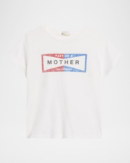 Mother White The Boxy Goodie Goodie Tee