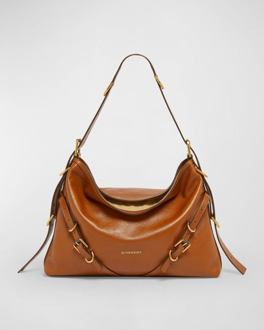Givenchy Brown Voyou Medium Shoulder Bag