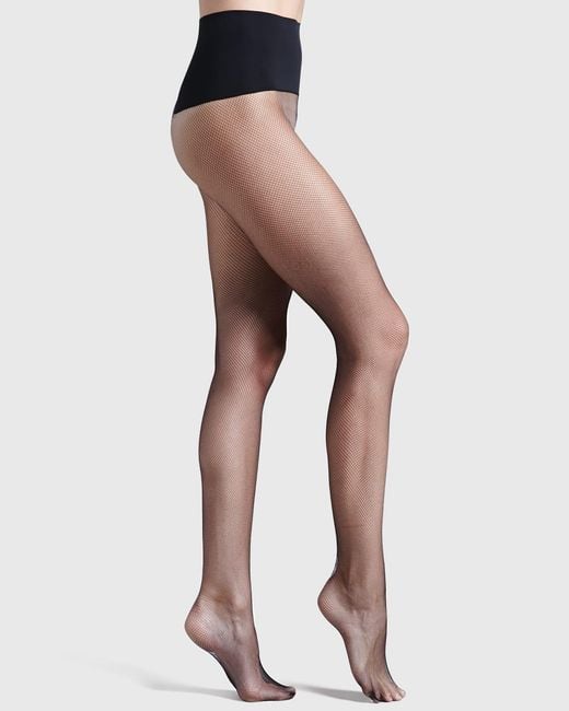 Commando Black Very Fine Fishnet Tights