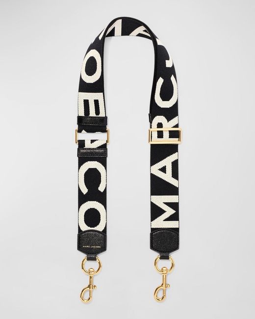 Marc Jacobs White The Strap' Logo-motif Strap