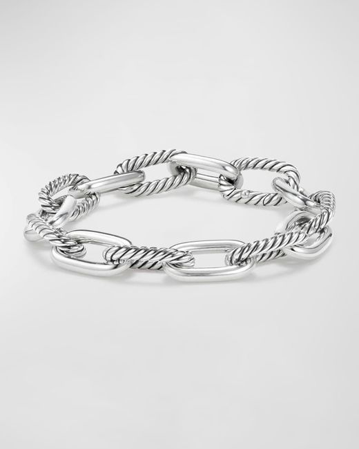David Yurman Metallic Madison Chain Medium Link Bracelet, 11mm
