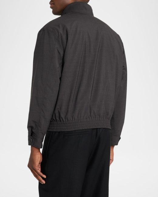 Theory Gray Apos;S St. Clair Reversible Jacket for men