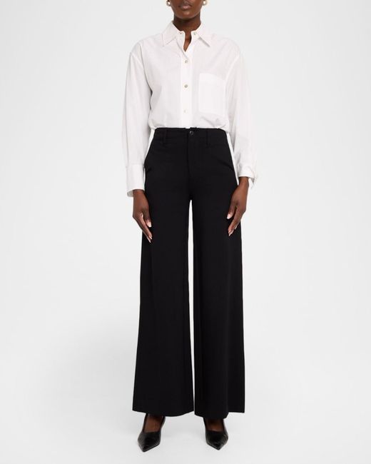 Rag & Bone Black Sofie Ponte Pants