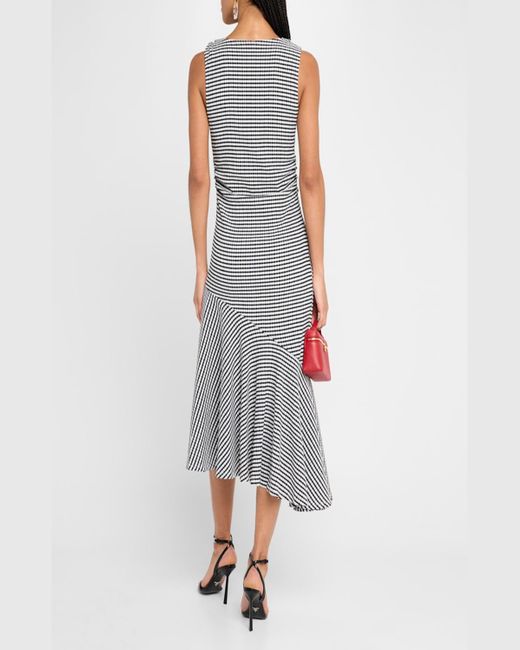 Rails Gray Daija Asymmetric Midi Dress