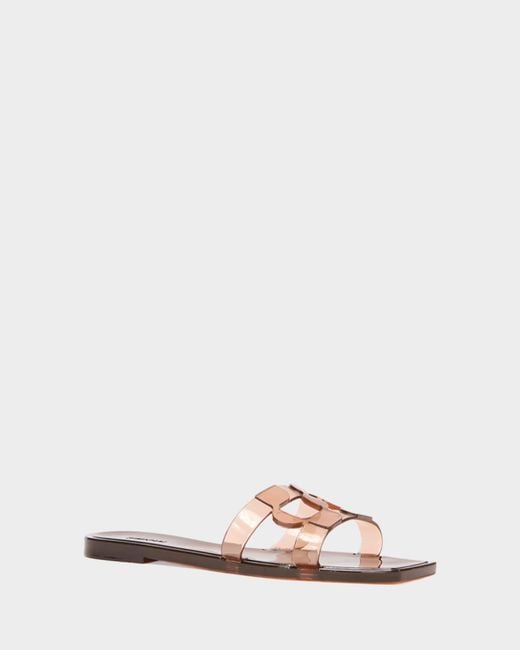 Jonathan Simkhai Multicolor Monogram Jelly Slides
