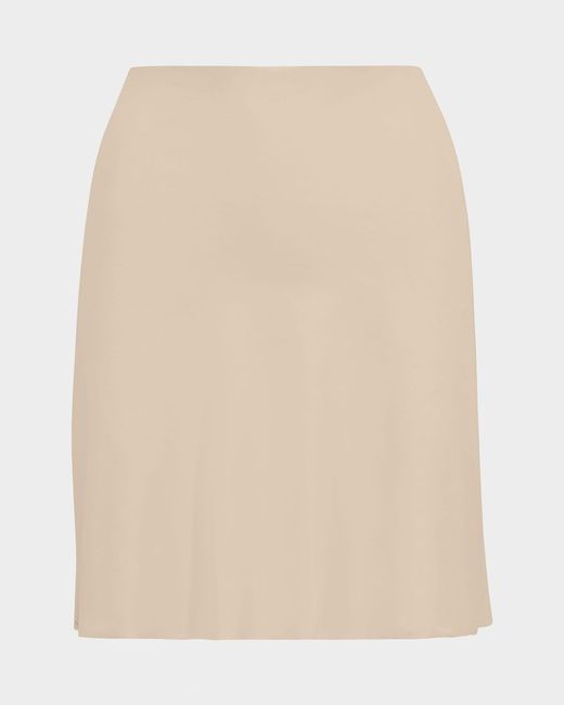 Commando White Half Slip