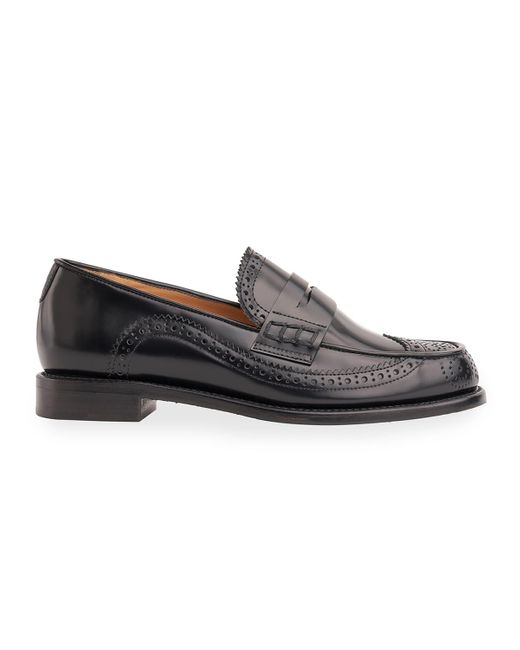 The Office Of Angela Scott Ms. Charlotte Loafers in Black | Lyst