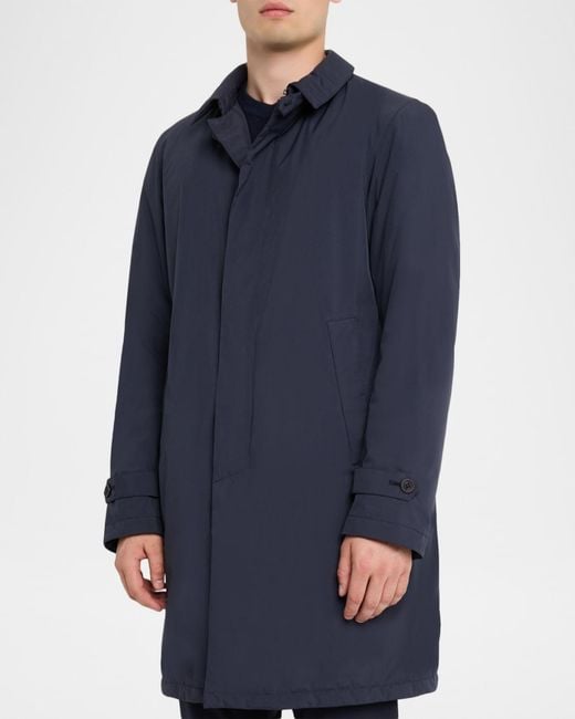 Herno Blue Apos;S Long Functional Parka for men