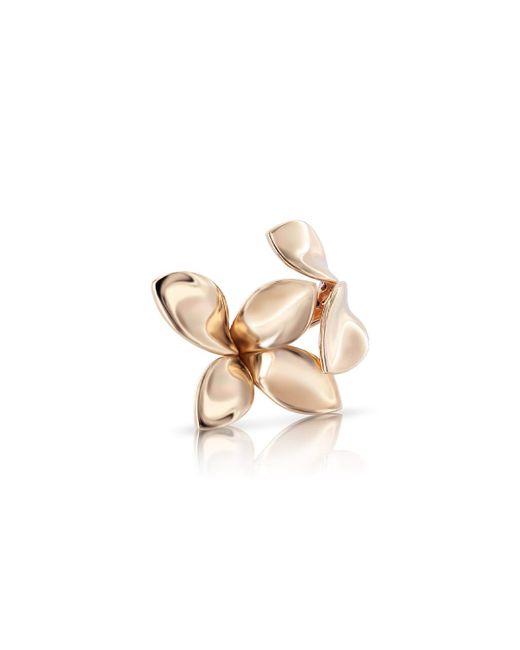 Pasquale Bruni White Giardini Segreti 18k Rose Gold Ring, Size 7.5