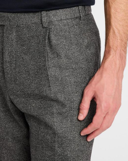Brioni Gray Apos;S Wool Trousers for men