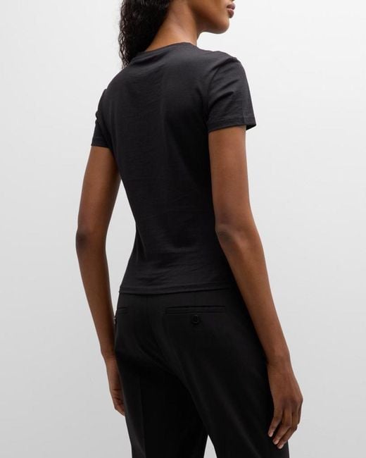 Theory Black Tiny Tee