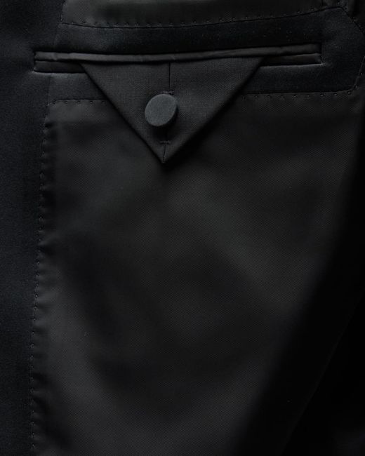 Zegna Black Apos;S Wool-Mohair Solid Tuxedo for men