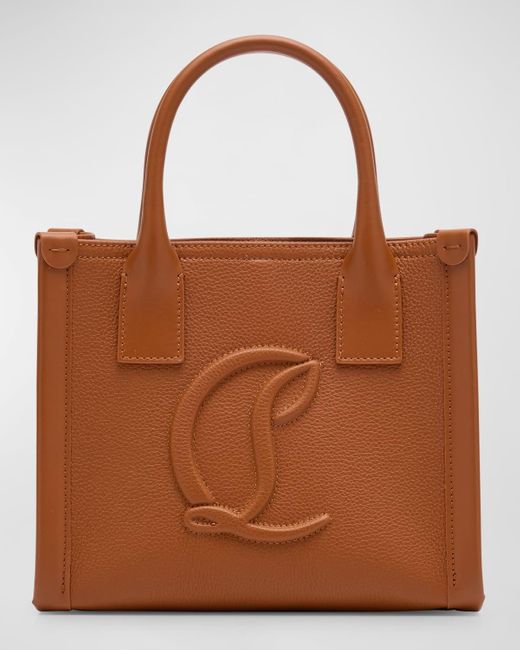 Christian Louboutin Brown By My Side Mini Tote