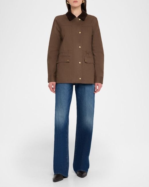PAIGE Brown Horizon Barn Jacket