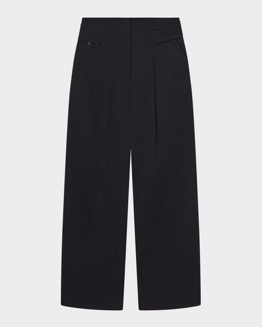 A.L.C. Blue Elliot Wide-Leg Pants