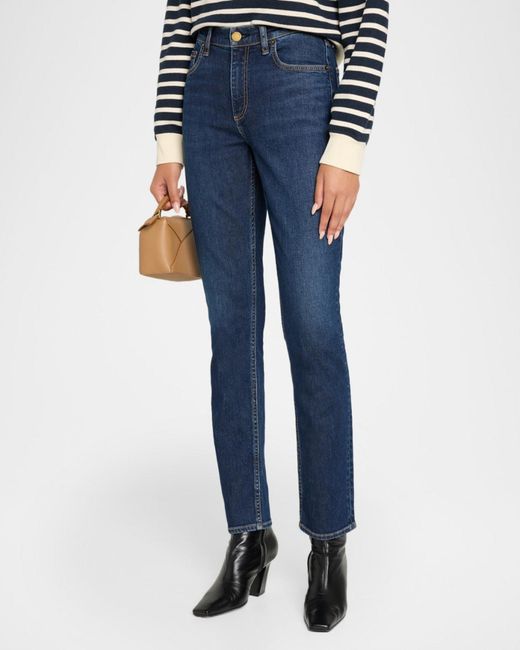 Rag & Bone Blue Sutton Cigarette Jeans