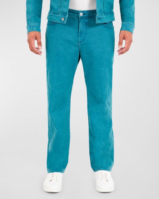 Monfrere Blue Jayden Straight-Leg Jeans for men