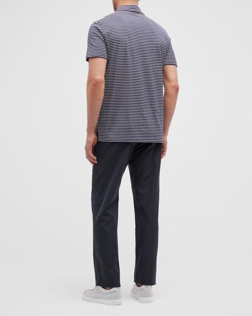 Peter Millar Blue Eb66 5-pocket Performance Pants for men