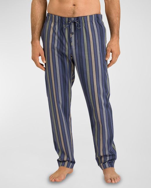 Hanro Blue Night & Day Woven Pant for men