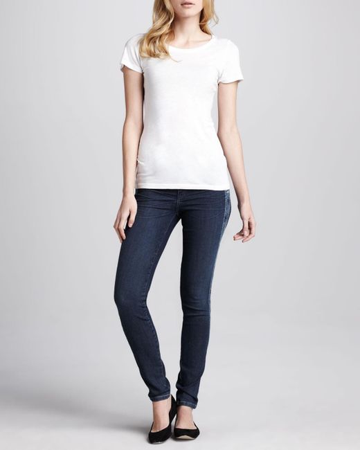 Maje Bibi Faux Fur Jacket in Purple Lyst