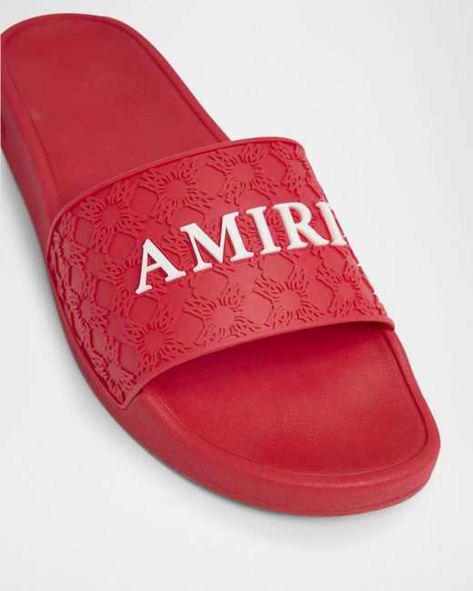 Amiri Red Apos;S Ma Quad Pool Slides for men