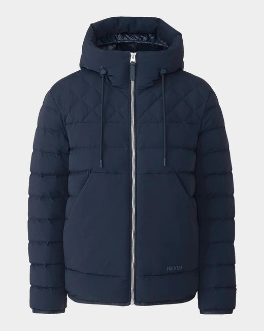 Mackage Blue Apos;S Bergen Down Jacket for men
