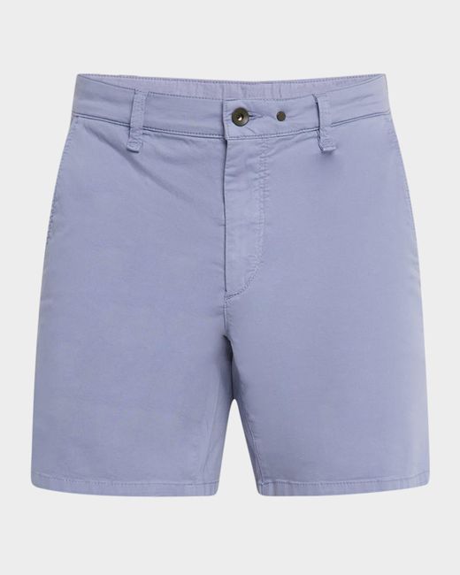 Rag & Bone Blue Standard Chino Shorts for men